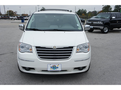 chrysler town and country 2008 white van limited gasoline 6 cylinders front wheel drive automatic 77388