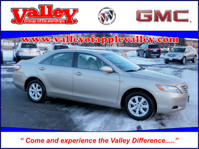 toyota camry 2007 beige sedan le gasoline 4 cylinders front wheel drive automatic 55124