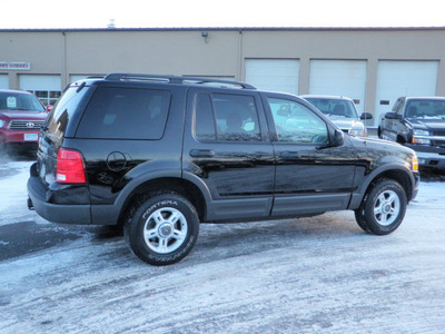ford explorer 2003 black suv xlt 4wd flex fuel 6 cylinders sohc 4 wheel drive automatic with overdrive 55124