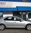 ford fusion 2011 silver sedan se gasoline 4 cylinders front wheel drive 6 speed automatic 90004