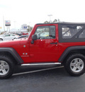 jeep wrangler 2009 red suv x gasoline 6 cylinders 4 wheel drive automatic 28557