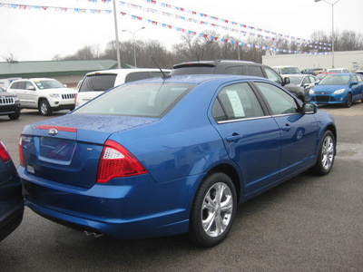 ford fusion 2012 blue sedan se gasoline 4 cylinders front wheel drive 6 speed automatic 62863