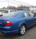 ford fusion 2012 blue sedan se gasoline 4 cylinders front wheel drive 6 speed automatic 62863