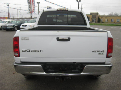 dodge ram pickup 1500 2003 white st gasoline 8 cylinders 4 wheel drive automatic 62863