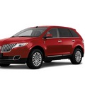 lincoln mkx 2012 red suv gasoline 6 cylinders front wheel drive shiftable automatic 77388