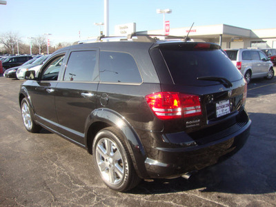 dodge journey 2009 black suv r t gasoline 6 cylinders front wheel drive automatic 60443