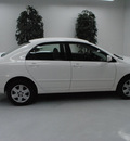 toyota corolla 2008 white sedan le gasoline 4 cylinders front wheel drive automatic 91731