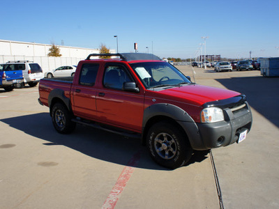 nissan frontier 2001 red xe gasoline 6 cylinders 4 wheel drive automatic with overdrive 76108