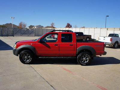 nissan frontier 2001 red xe gasoline 6 cylinders 4 wheel drive automatic with overdrive 76108