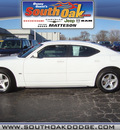 dodge charger 2010 white sedan sxt gasoline 6 cylinders rear wheel drive automatic 60443