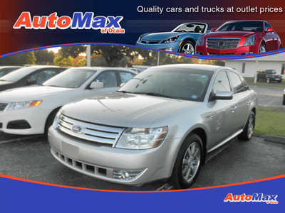 ford taurus 2008 silver sedan sel gasoline 6 cylinders front wheel drive automatic 34474