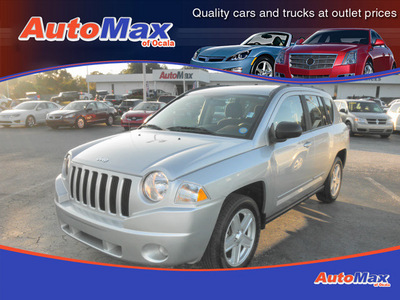 jeep compass 2010 silver suv sport gasoline 4 cylinders 2 wheel drive automatic 34474