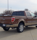 ford f 150 2012 brown lariat flex fuel 8 cylinders 4 wheel drive automatic 62708