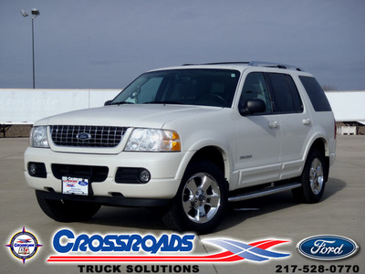 ford explorer 2004 white suv limited flex fuel 6 cylinders 4 wheel drive automatic 62708