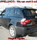 bmw x3 2005 black suv 3 0 gasoline 6 cylinders all whee drive automatic 14094