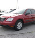 chrysler pacifica 2007 red suv gasoline 6 cylinders front wheel drive automatic 45840