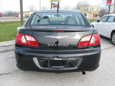 chrysler sebring 2007 black sedan touring gasoline 4 cylinders front wheel drive automatic 45840