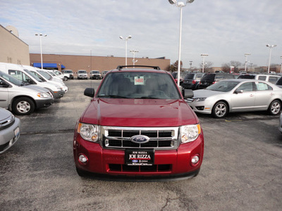 ford escape 2012 red suv xlt gasoline 4 cylinders front wheel drive automatic with overdrive 60546