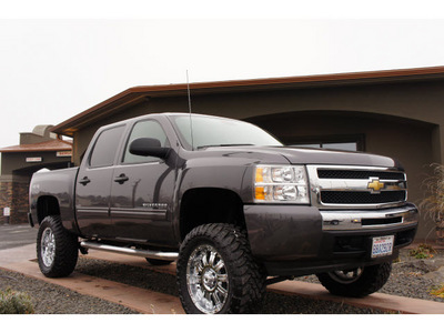 chevrolet silverado 1500 2010 gray lt flex fuel 8 cylinders 4 wheel drive automatic 99352