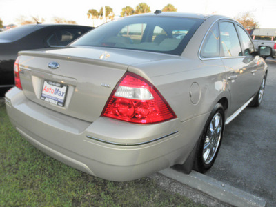 ford five hundred 2007 gold sedan sel gasoline 6 cylinders front wheel drive automatic 34474