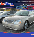 ford five hundred 2007 gold sedan sel gasoline 6 cylinders front wheel drive automatic 34474