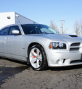 dodge charger 2008 silver sedan srt 8 gasoline 8 cylinders rear wheel drive automatic 80301