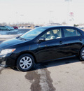 toyota corolla 2009 black sedan le gasoline 4 cylinders front wheel drive automatic 56001