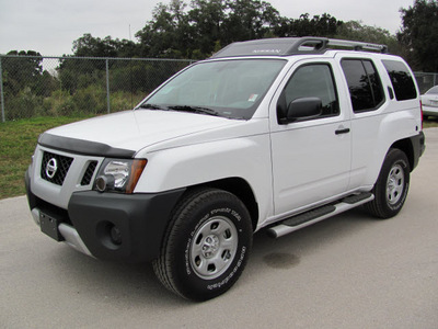 nissan xterra 2012 white suv x gasoline 6 cylinders 2 wheel drive automatic 33884