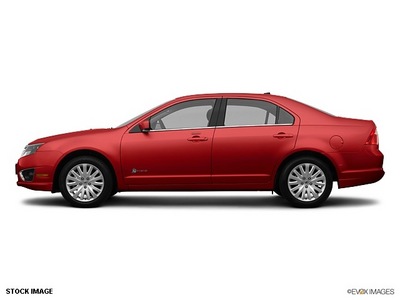 ford fusion hybrid 2012 red sedan hybrid 4 cylinders front wheel drive cont  variable trans  98032