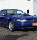 ford mustang 2004 dk  blue coupe gasoline 6 cylinders rear wheel drive automatic with overdrive 80301