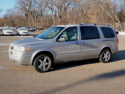 chevrolet uplander 2006 silver van lt dvd 6 cylinders front wheel drive automatic 55318