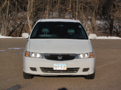 honda odyssey 2003 white van ex l gasoline 6 cylinders sohc front wheel drive automatic 55318