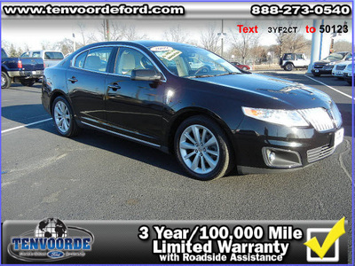 lincoln mks 2009 black sedan awd 4dr gasoline 6 cylinders all whee drive automatic 56301