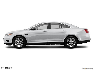 ford taurus 2012 white sedan sel gasoline 6 cylinders front wheel drive 6 speed automatic 77388