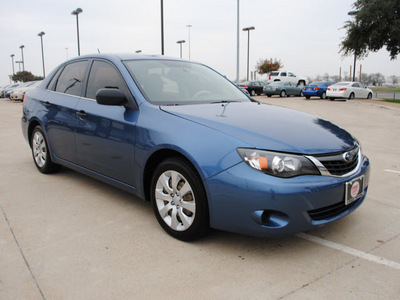 subaru impreza 2008 blue sedan 2 5i awd gasoline 4 cylinders all whee drive automatic 75228