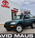 toyota rav4 1997 green suv gasoline 4 cylinders front wheel drive 5 speed manual 32771