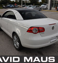 volkswagen eos 2009 white gasoline 4 cylinders front wheel drive automatic 32771