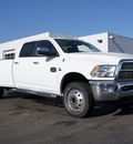 ram ram pickup 3500 2012 white laramie longhorn diesel 6 cylinders 4 wheel drive automatic 80301