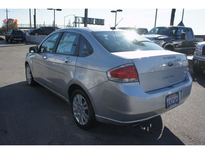 ford focus 2010 silver sedan sel gasoline 4 cylinders front wheel drive automatic 91010