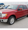 ford f 150 2012 red lariat flex fuel 8 cylinders 2 wheel drive automatic 77388