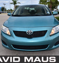 toyota corolla 2009 green sedan le gasoline 4 cylinders front wheel drive automatic 32771