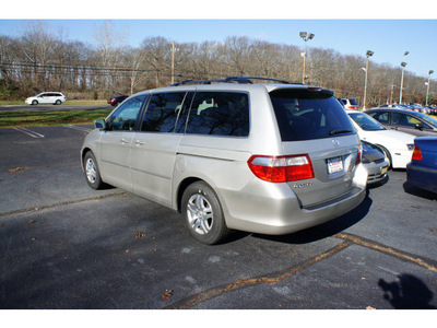 honda odyssey 2007 silver pearl van ex l gasoline 6 cylinders front wheel drive automatic 08750