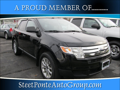 ford edge 2008 black suv se gasoline 6 cylinders front wheel drive automatic with overdrive 13350