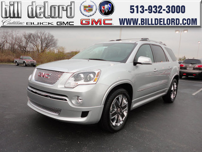 gmc acadia 2012 silver suv denali gasoline 6 cylinders all whee drive automatic 45036