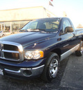 dodge ram 1500 2003 blue pickup truck gasoline 8 cylinders rear wheel drive automatic with overdrive 60443