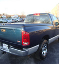 dodge ram 1500 2003 blue pickup truck gasoline 8 cylinders rear wheel drive automatic with overdrive 60443