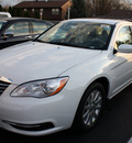 chrysler 200 2012 white sedan touring gasoline 4 cylinders front wheel drive automatic 07730