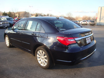 chrysler 200 2011 dk  blue sedan touring flex fuel 6 cylinders front wheel drive automatic with overdrive 60443