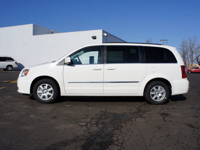 chrysler town and country 2012 white van touring flex fuel 6 cylinders front wheel drive automatic 80301