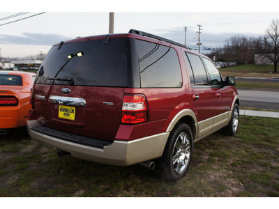 ford expedition 2008 dark copper suv eddie bauer gasoline 8 cylinders 4 wheel drive automatic with overdrive 07724